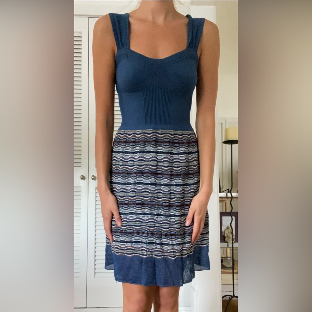 Missoni Chevron Corset Knit Dress